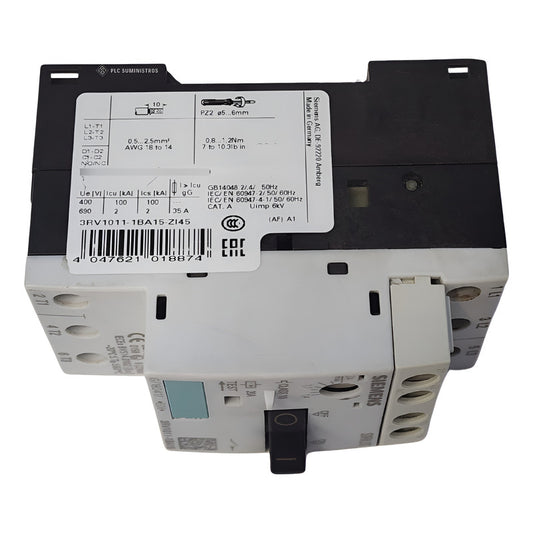 Guarrda Motor Siemens 3rv1011-1ba15 50 Hz