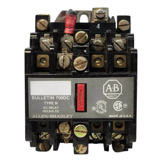 Allen Bradley 700dc-n400z24 Relevador Auxiliar Control