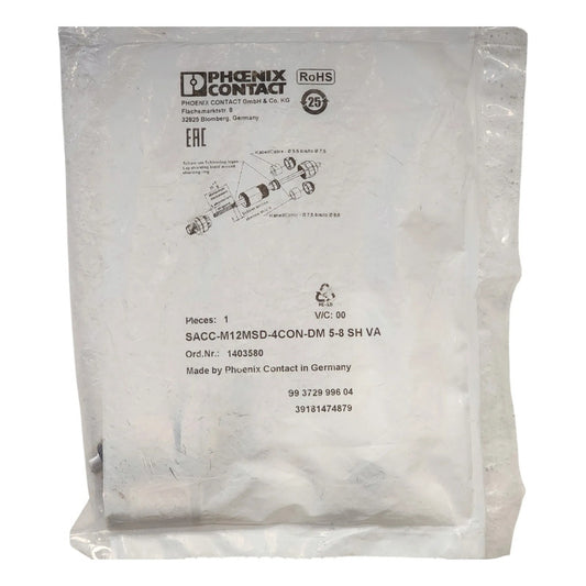 Phoenix Contact Sacc-m12msd-4con-dm Conector M12 1403580