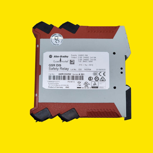 Allen Bradley 440r-d22s2 Guardmaster Dual Input Output