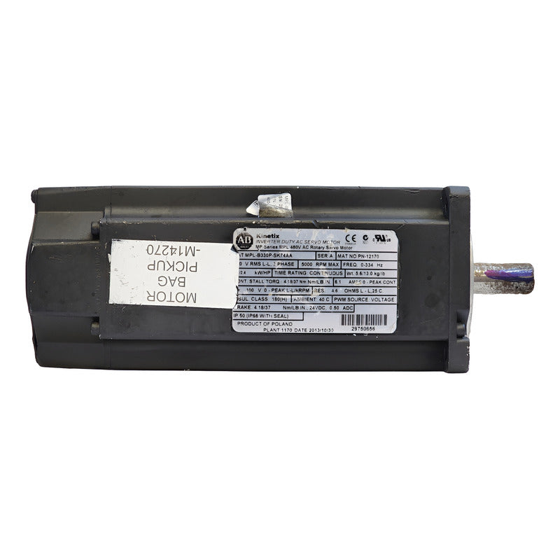 Allen-bradley Mpl-b330p-sk74aa Servomotor 460v 5000rpm