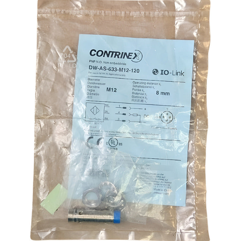 Contrinex Sensor Inductivo M12 Dw-as-633-m12-120