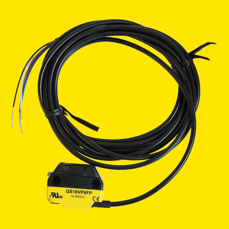 Banner 66224 Qs18vp6fp Sensor Fibra Optica Pnp Cable 2m