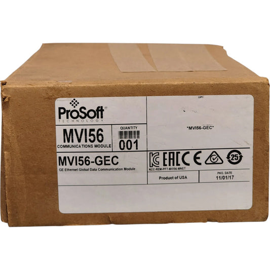 Prosoft Mvi56-gec Módulo Comunicación Ethernet Controllogix