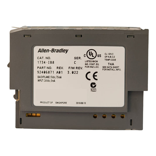 Entrada Digital Allen Bradley 1734-ib8 8 Canales Serie C