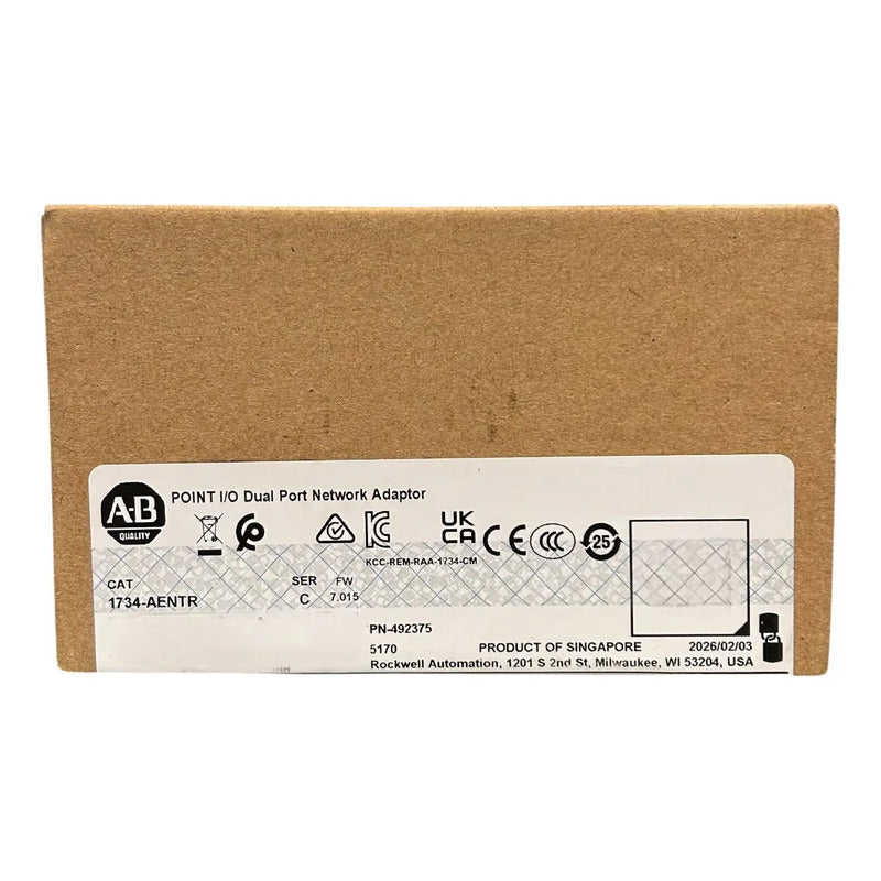 Allen-bradley 1734-aentr Adaptador Ethernet/ip Point I/o