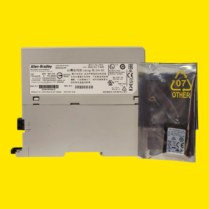 Allen-bradley 1783-natr + 1784-sd1 Nat Router Con Sd 1gb