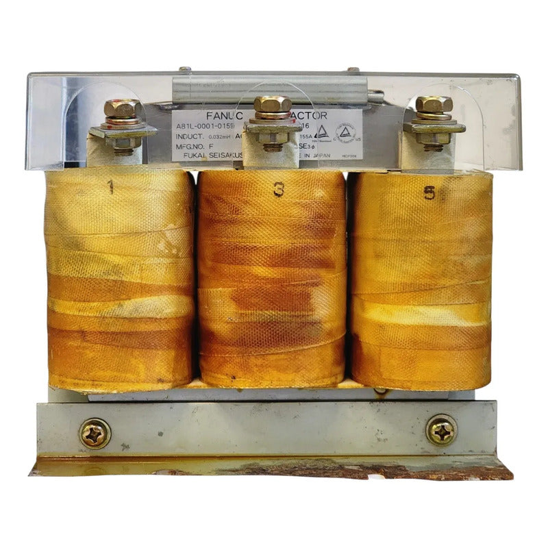Fanuc A81l-0001-0159 Reactor De Línea Trifásico Con Cubierta