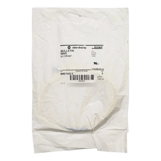 Allen-bradley 889d-f4ac-3 Cable M12 Hembra 4 Pines
