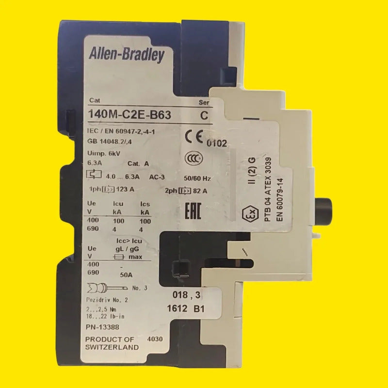 Allen-bradley Guardamotor 140m-c2e-b63 Trifásico  4-6.3a