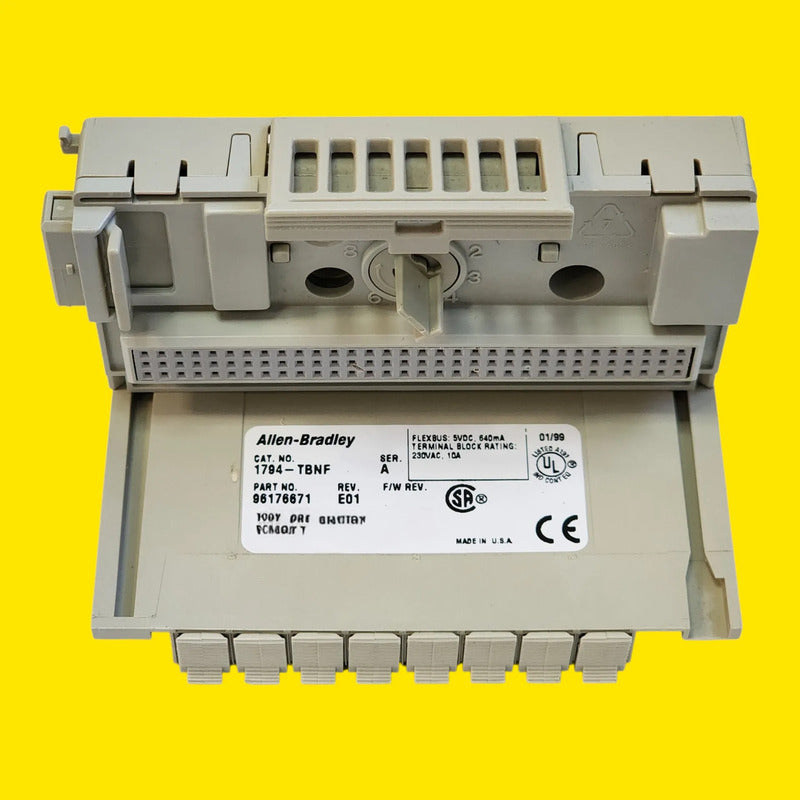 Allen-bradley. 1794-tbnf Flex. I/o Terminal Plc...