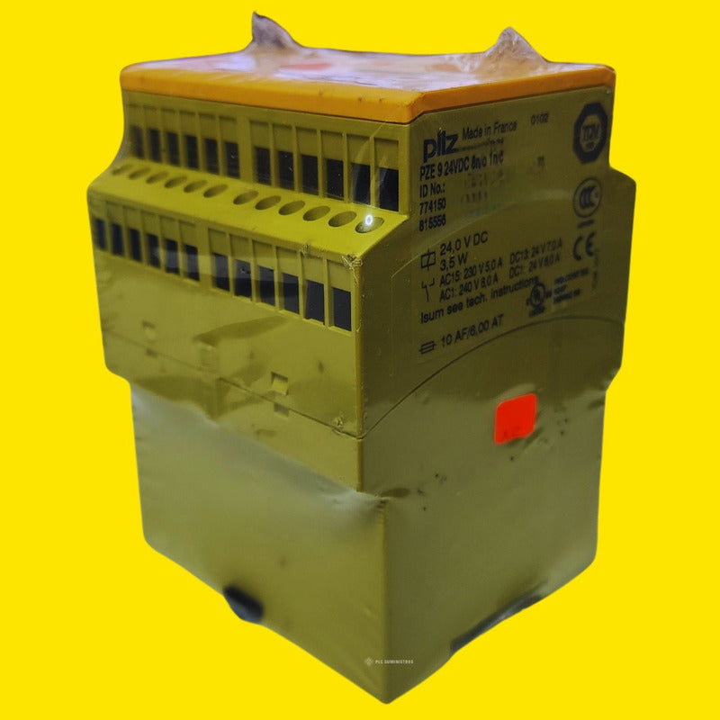 Pilz Pze 9 24vdc 8n/o 1n/c 774150