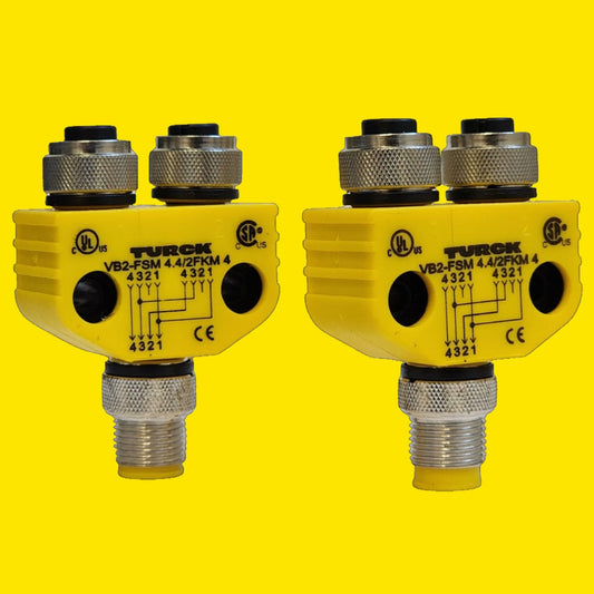 Turck Vb2-fsm 4.4/fkm 4 Conector M12 Fkm U0098