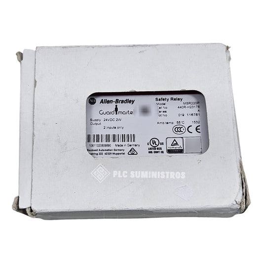 Allen Bradley 440r-h23178 Relé De Seguridad Msr220p