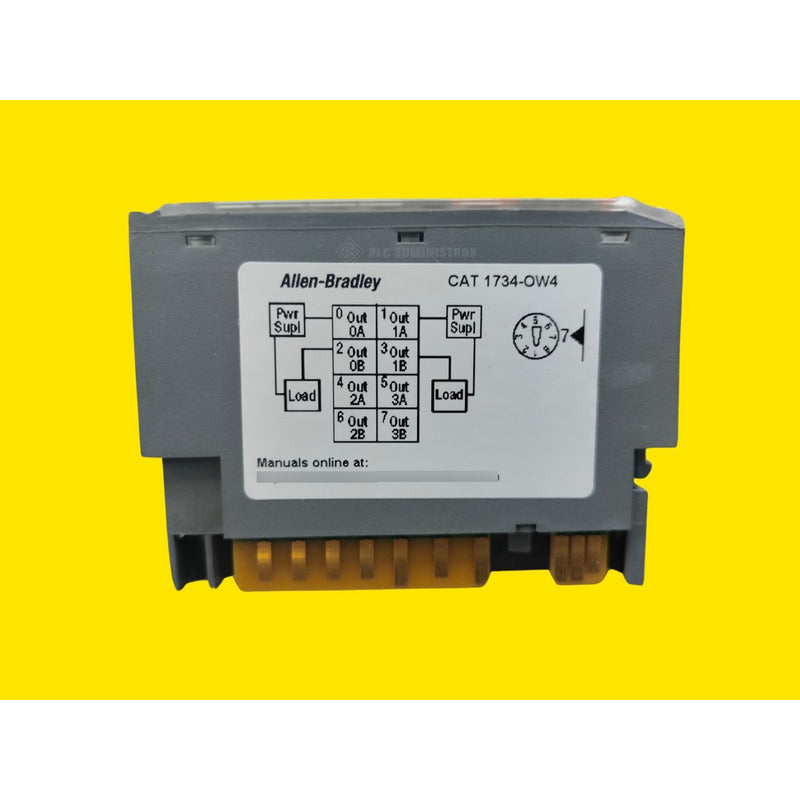 Allen Bradley 1734-ow4 Salida Módulo Con Base