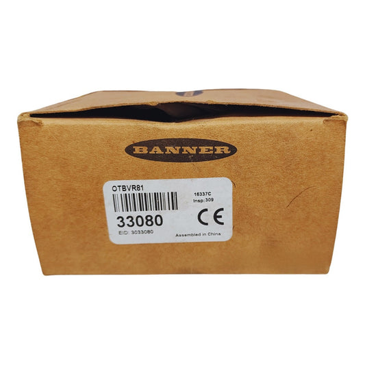 Banner Otbvr81 33080 Optical Touch Button Sensor