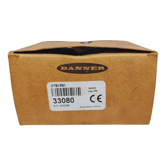 Banner Otbvr81 33080 Optical Touch Button Sensor