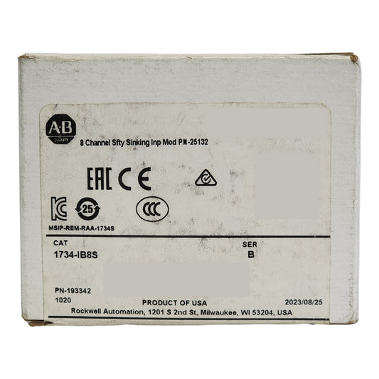 1734-ib8s Allen-bradley Módulo Entrada Digital Point I/o