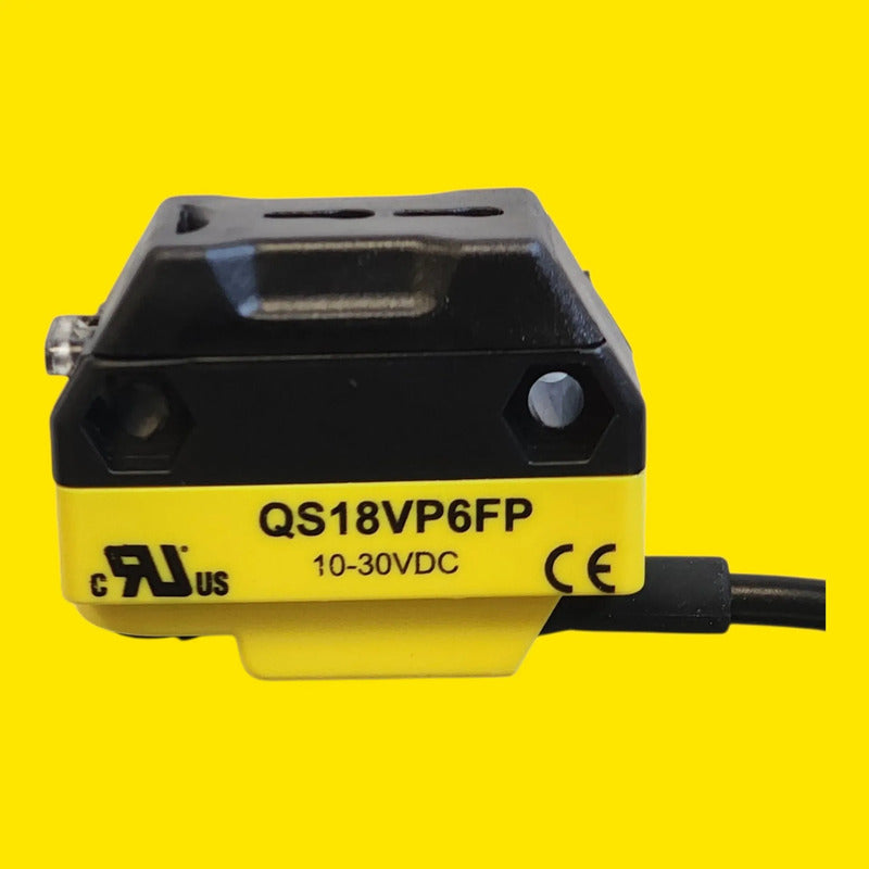 Banner 66224 Qs18vp6fp Sensor Fibra Optica Pnp Cable 2m