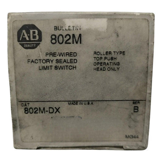 Allen-bradley 802m-dx Interruptor De Limite Negro