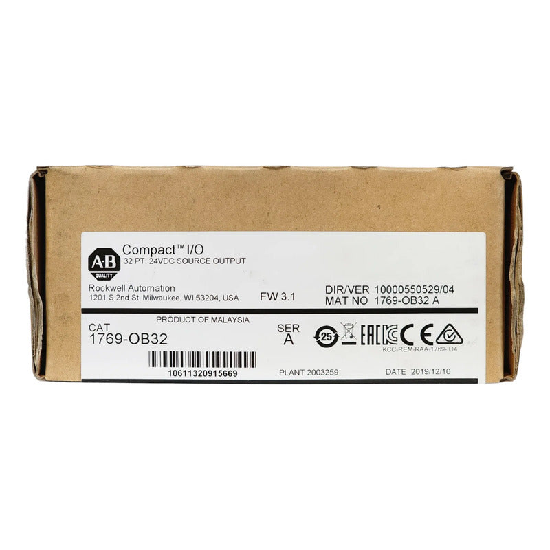 Módulo De Salida Allen Bradley 1769-ob32 Compactlogix