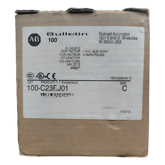 Allen-bradley 100-c23ej01 Contactor Bulletin 100