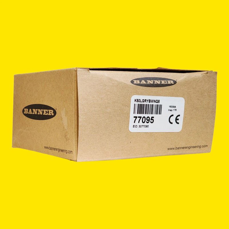 Banner Indicador Led Semicircular K50lgrybwnq8