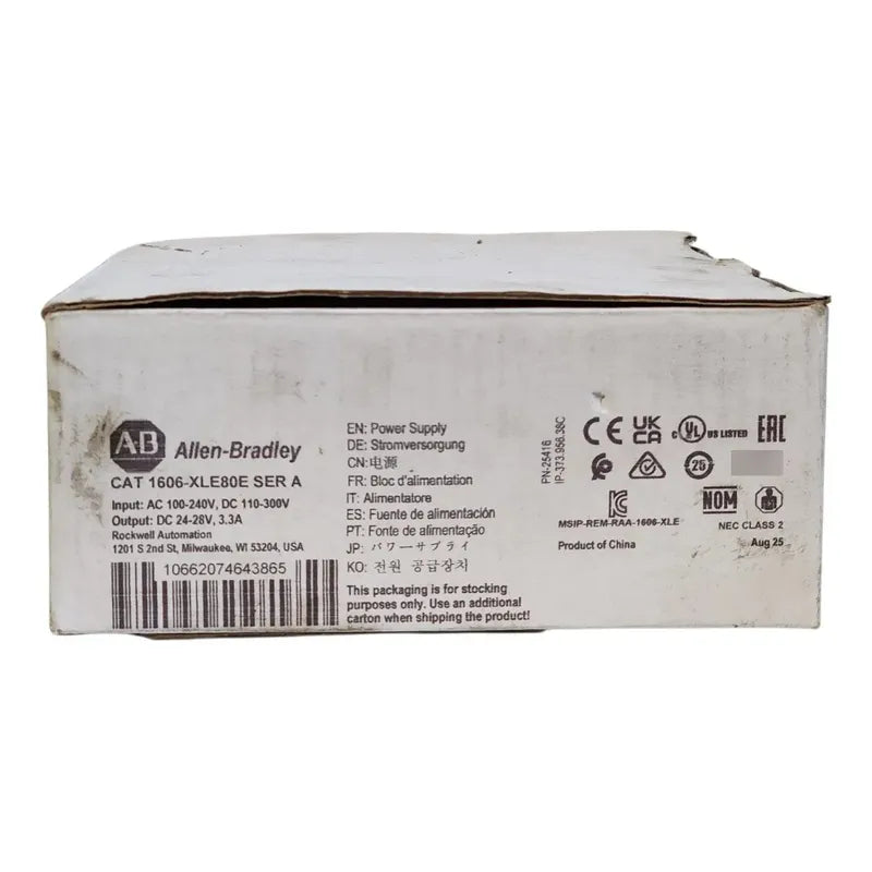 Allen-bradley 1606-xle80e Fuente Conmutada Integrada