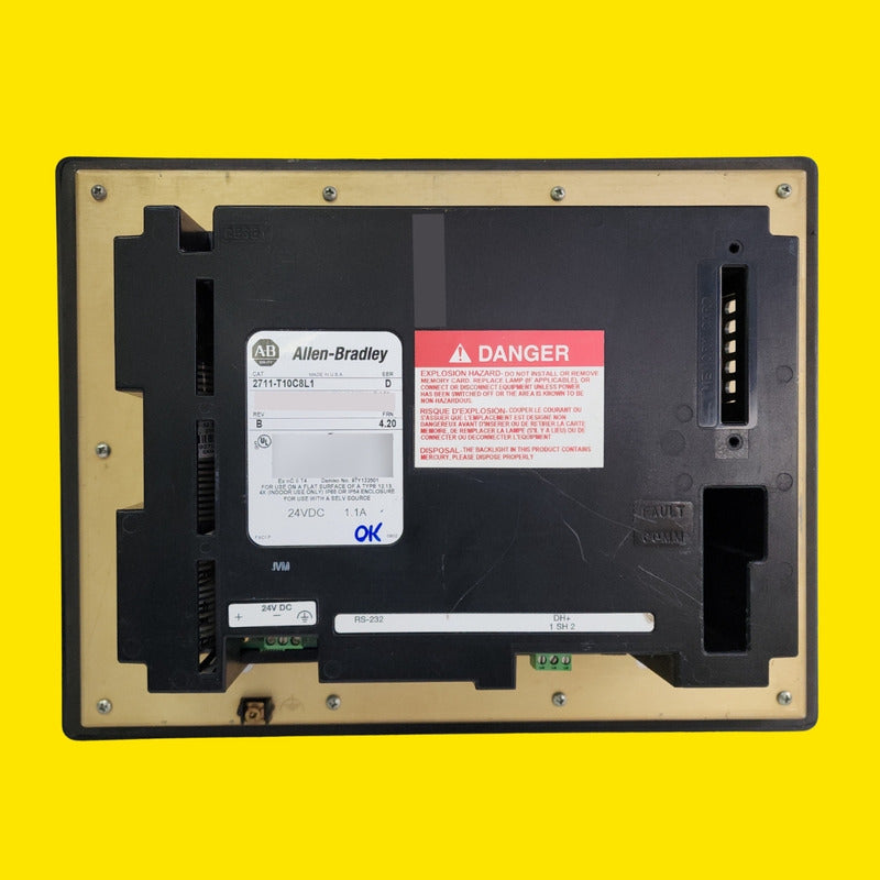 Allen Bradley 2711-t10c8l1 Pantalla Táctil Panelview 1000