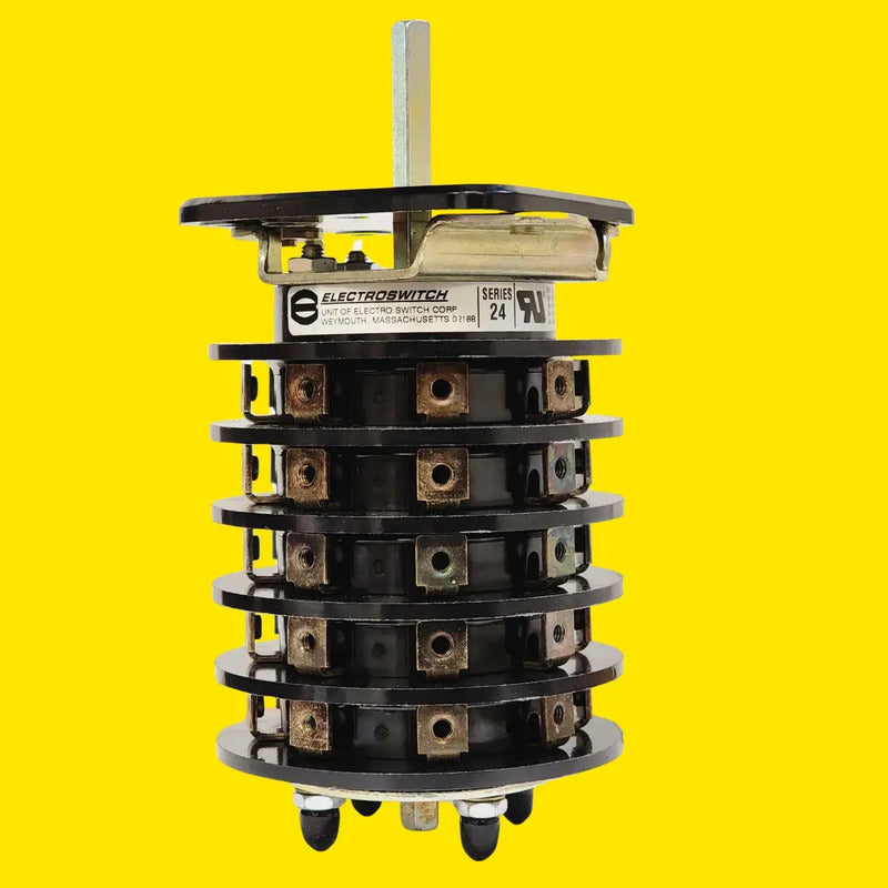 Electroswitch 24205 Interruptor Rotativo Serie 24 Negro