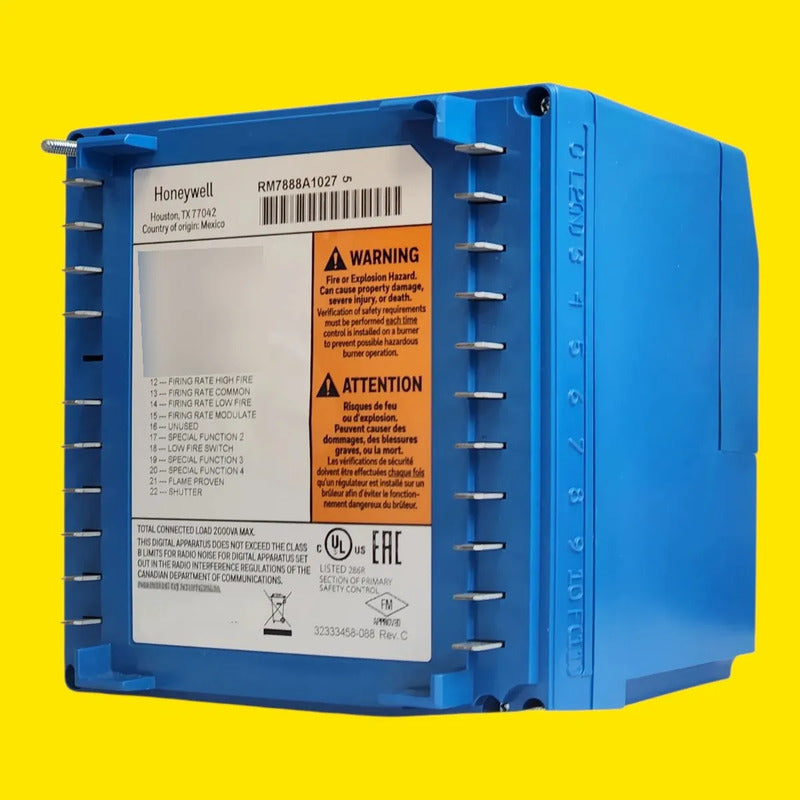 Honeywell Rm7888a1027 Control De Quemador 7800 Series