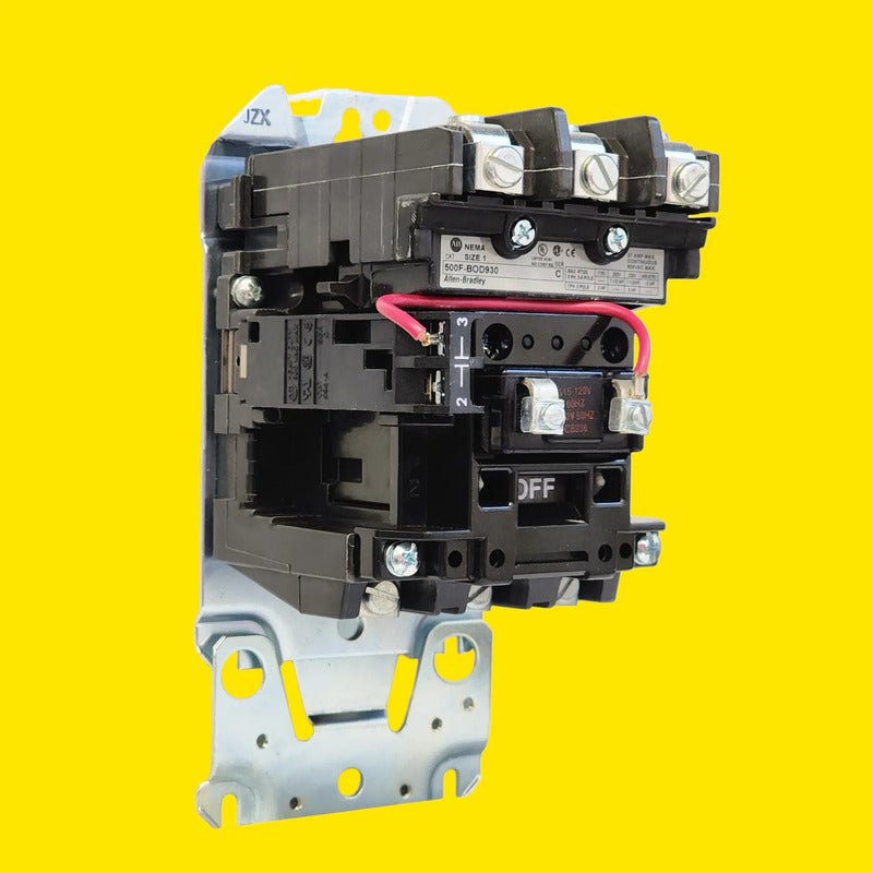 Allen-bradley 500f-bod930 Contactor Nema Size 1 27a 120v Caja Abierta/con Etiqueta