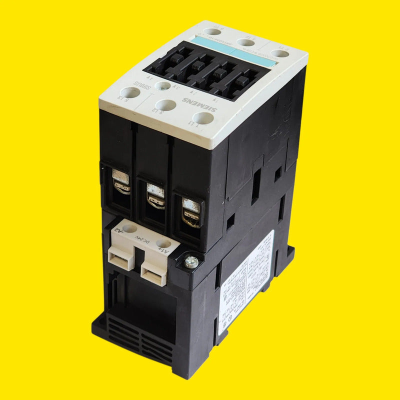 Siemens 3rt1034-1bb40 Contactor 32a 24vdc 3 Polos 15kw