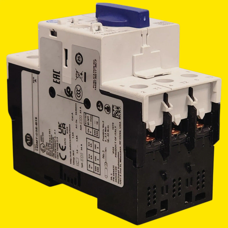 Allen-bradley 140mt-c3e-b16 Interruptor Guardamotor -50/60 Hz