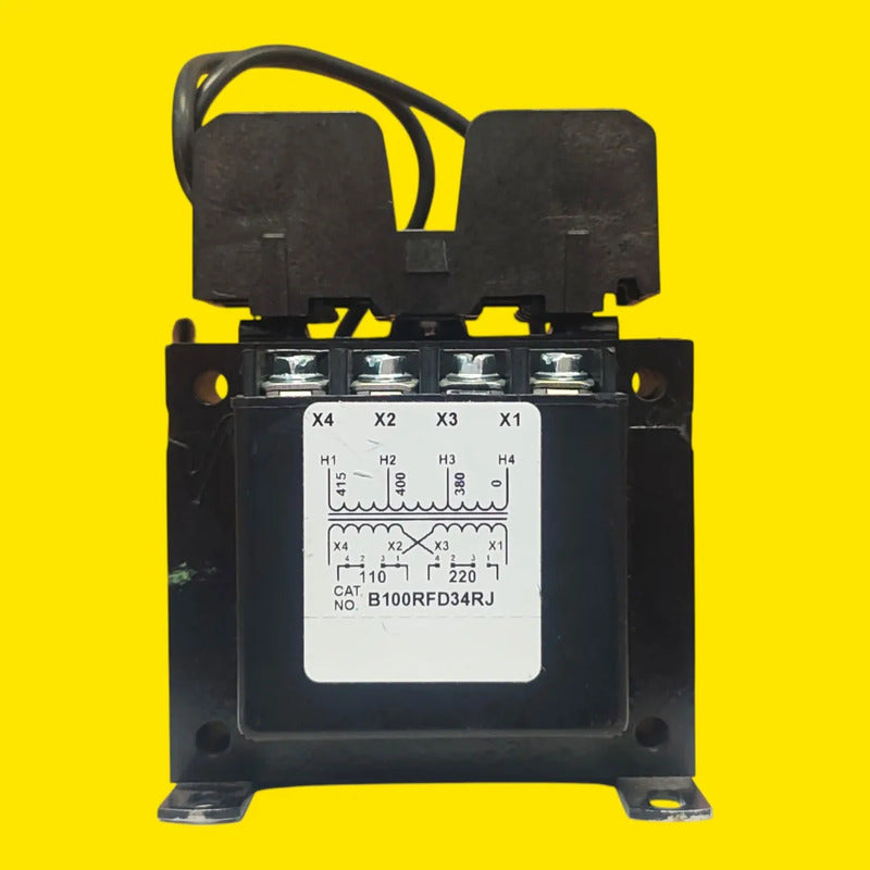 Micron B100rfd34rj Transformador Control 100va 415v Negro