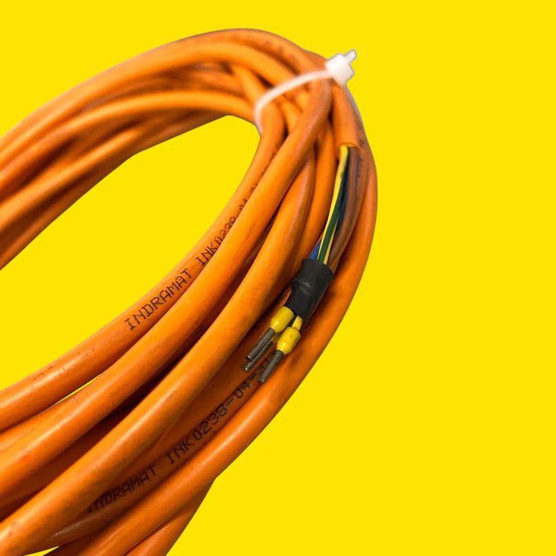 Indramat Ikl-0221 Cable De Conexión Industrial 2 Metros Naranja