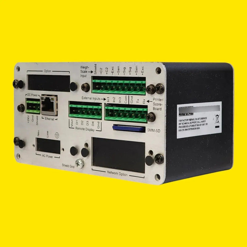 Indicador De Peso Hardy Hi4050-dr-dc-eip-n2-n3 Ethernet/ip Plateado
