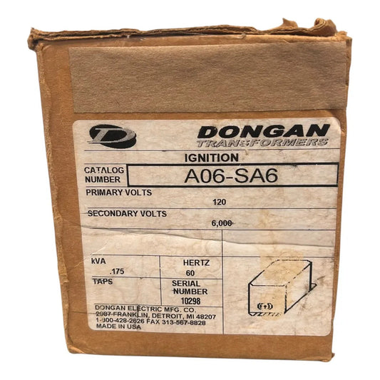 Dongan Transformers A06-sa6 Transformador De Control Negro