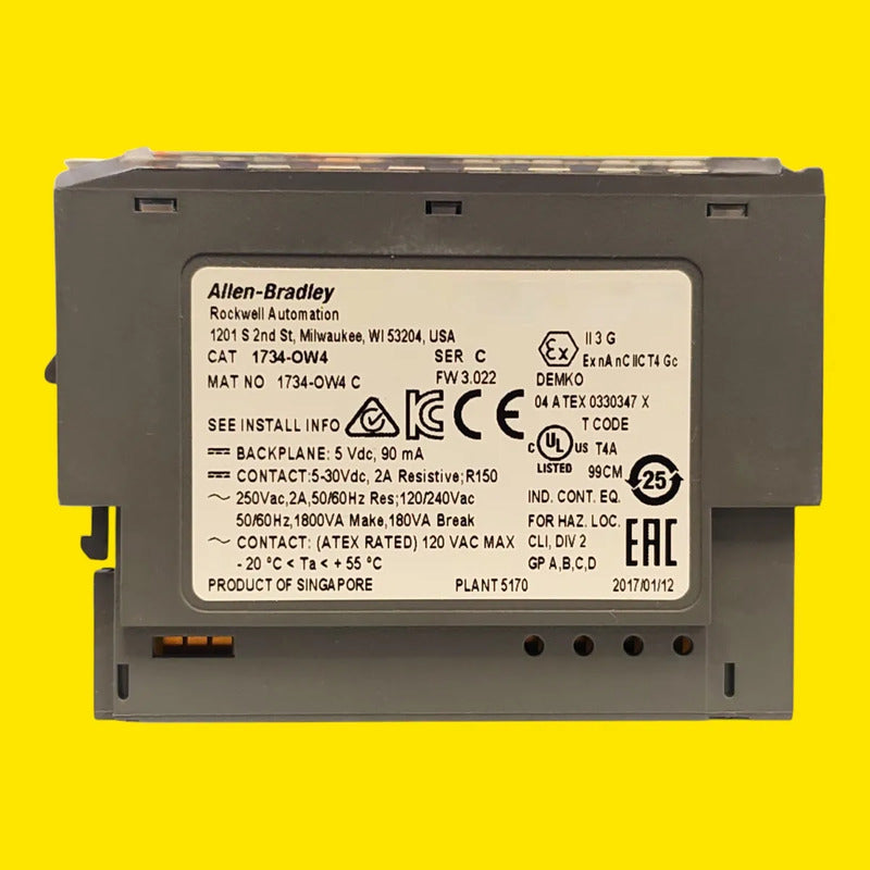 Allen-bradley 1734-ow4 Módulo 4 Salidas Relay