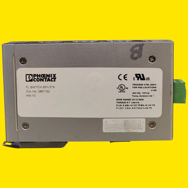 Phoenix Contact Fl Switch Sfn 5tx 2891152 Switch Ethernet
