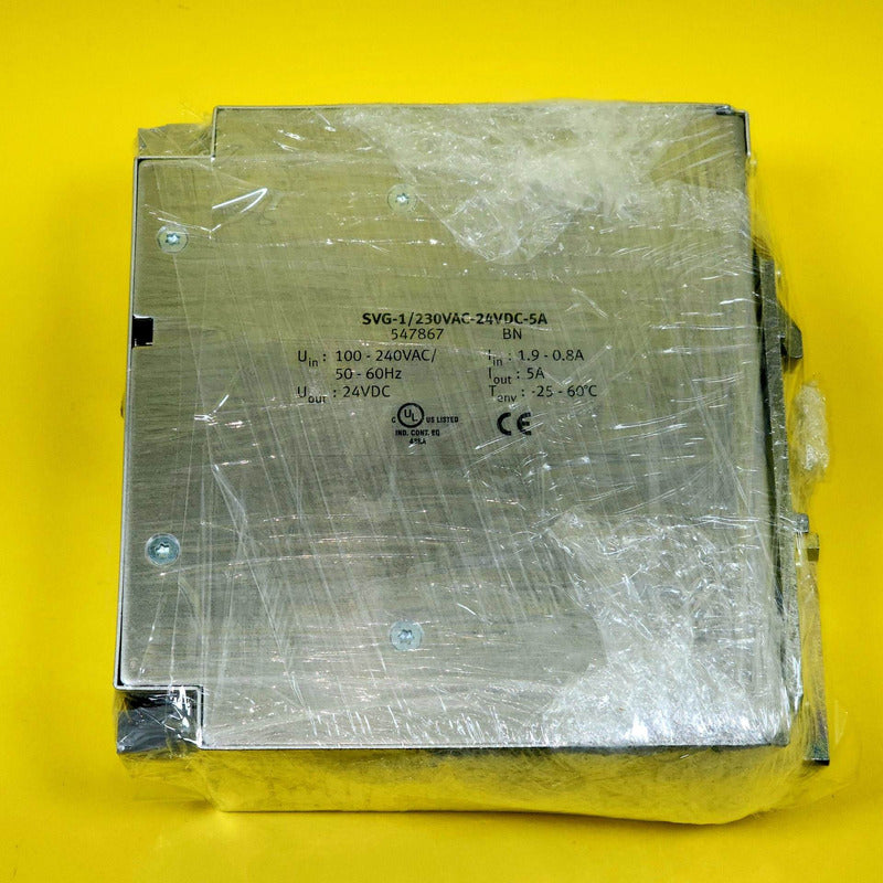 Festo Svg-1/ 230vac-24vdc - 5a Fuente De Alimentación. Nuev