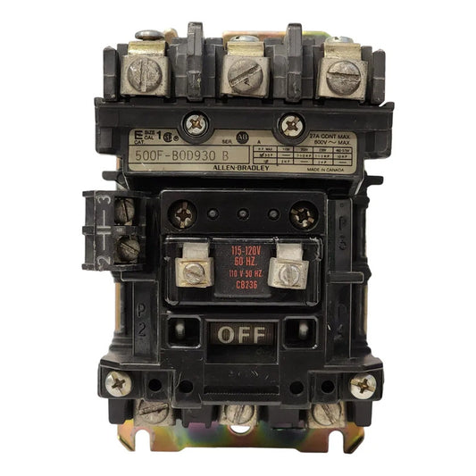 Allen-bradley 500f-bod930 Contactor Trifásico Nema