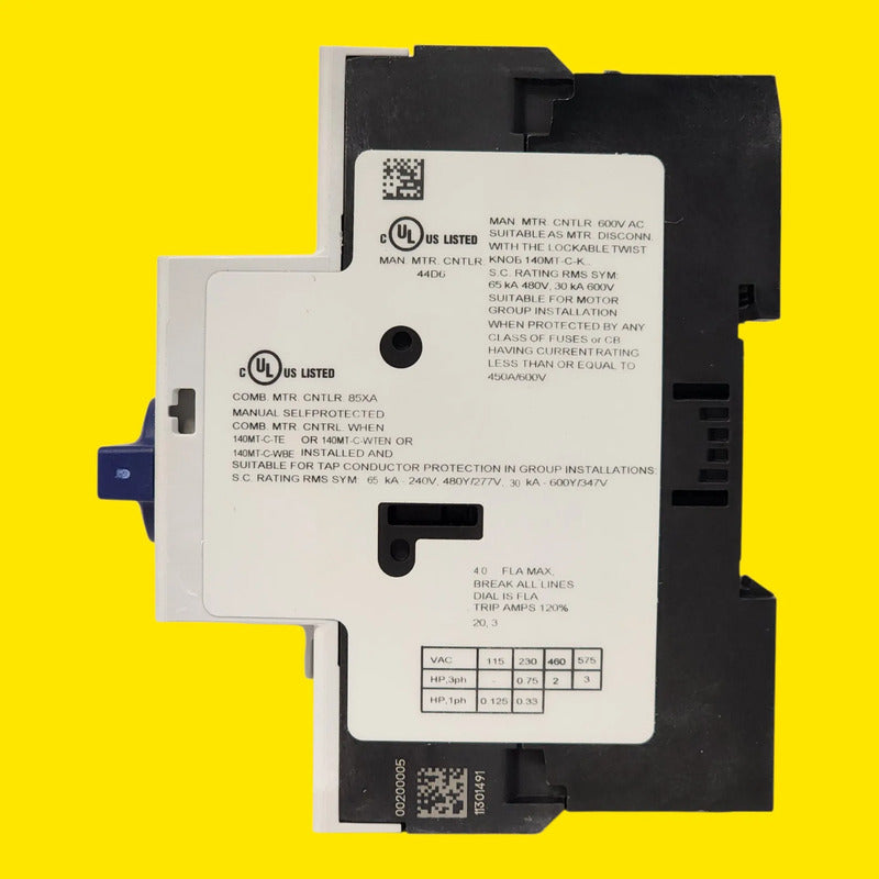 Allen Bradley 140mt-c3e-b40 Guardamotor Magnetotermico 2.5-4 0