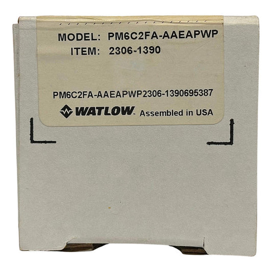 Watlow Pm6c2fa-aaeapwp Panel Mount Controller