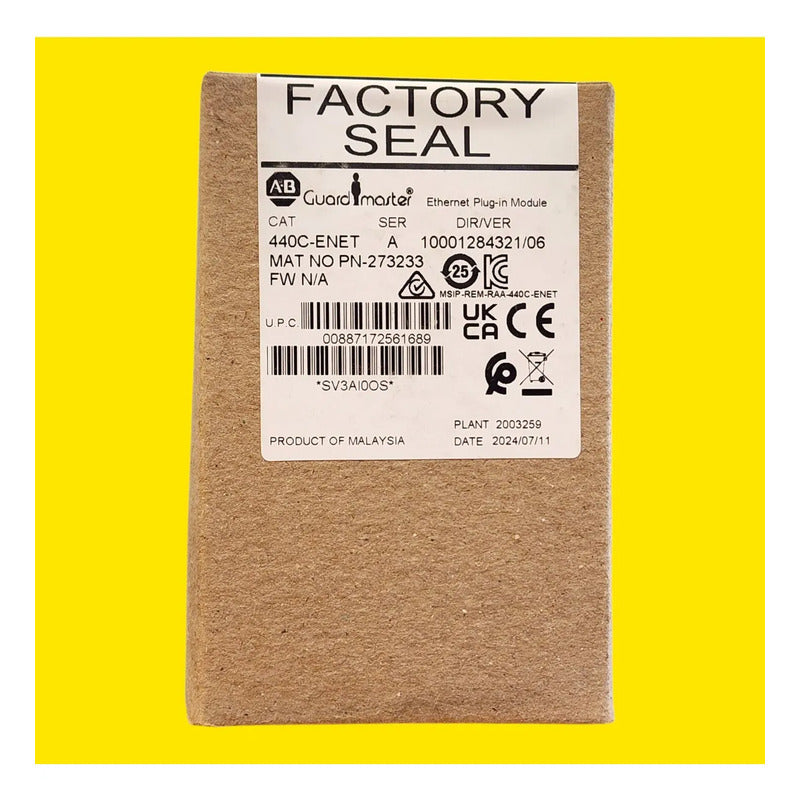 Allen Bradley 440c-enet Guardmaster Ethernet 1