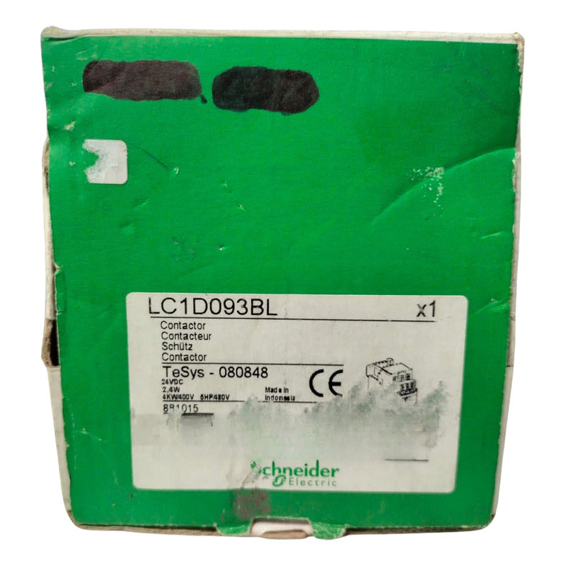 Schneider Electric Lc1d093bl Contactor