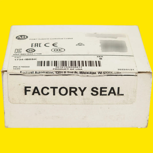 Allen-bradley 1734-ib8sk Modulo Entrada Seguridad I/o