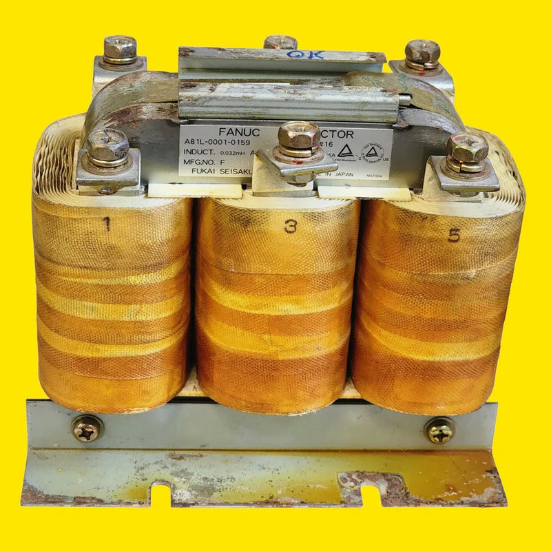 Fanuc A81l-0001-0159 Reactor De Línea Trifásico Sin Cubierta