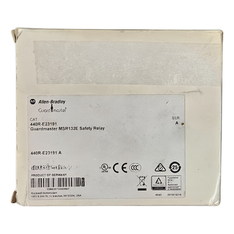 Allen-bradley 440r-e23191 Guardmaster Msr132e Relay