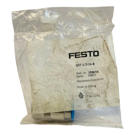 Festo Qsf-1/2-16-b  190654 Racor Rápido Roscado